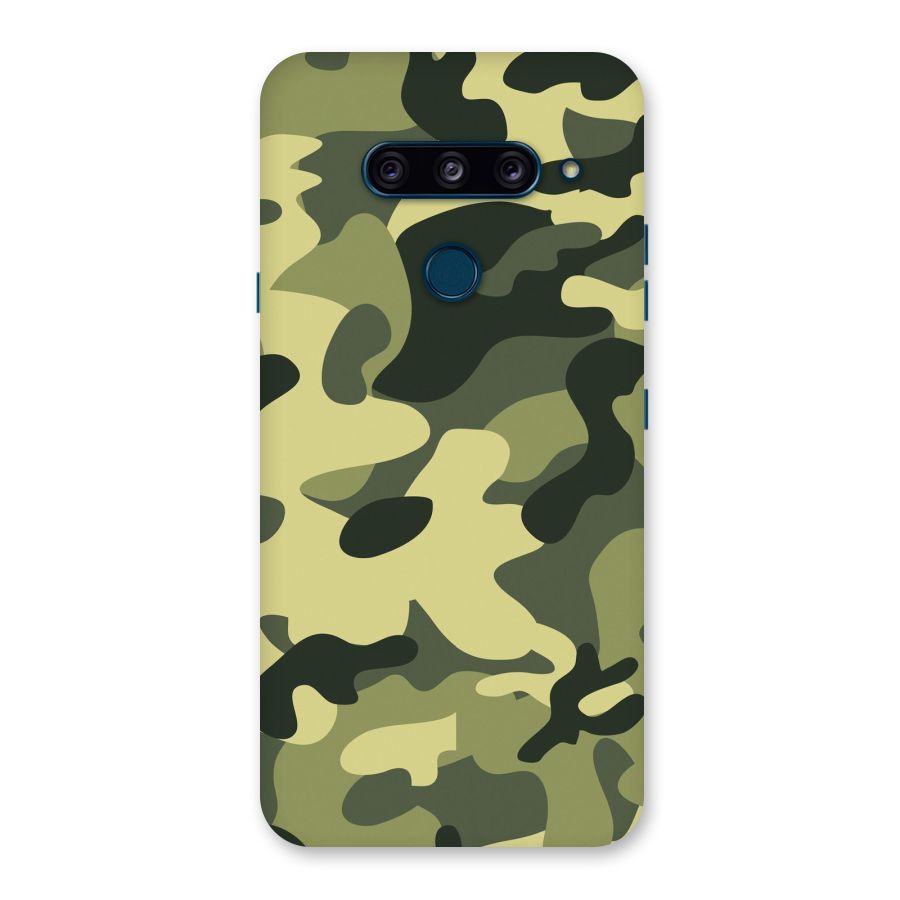 Green Military Pattern Back Case for LG  V40 ThinQ
