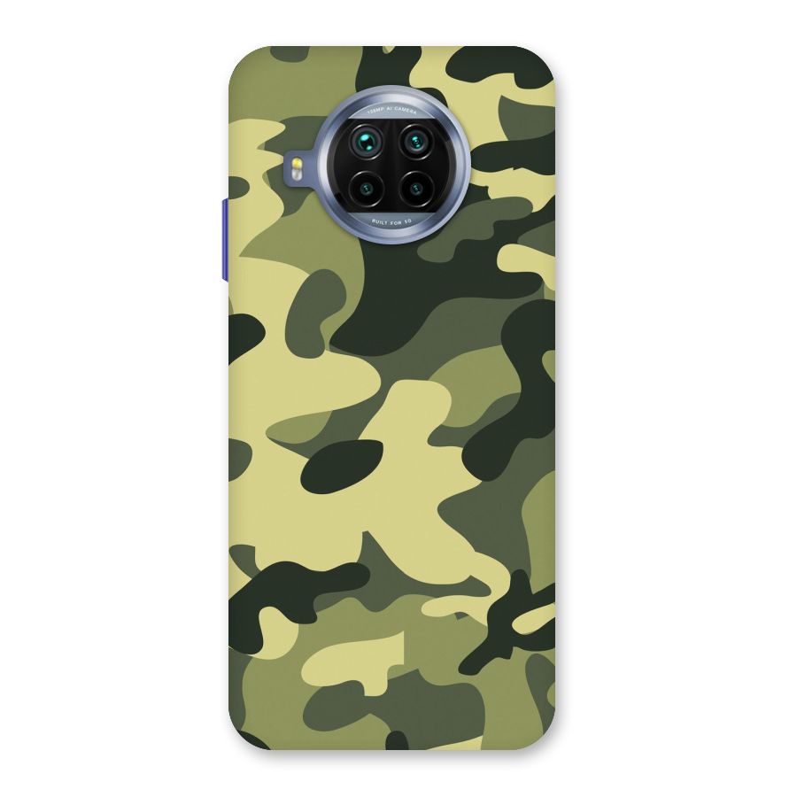 Green Military Pattern Back Case for Mi 10i