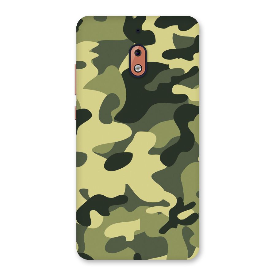 Green Military Pattern Back Case for Nokia 2.1