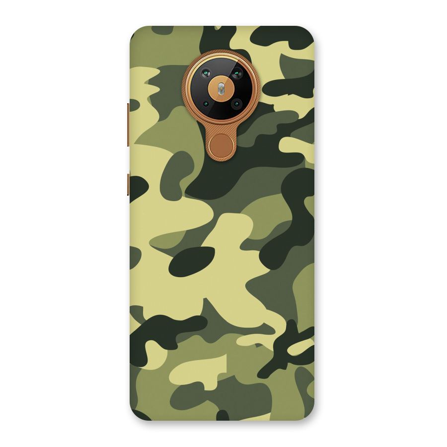 Green Military Pattern Back Case for Nokia 5.3