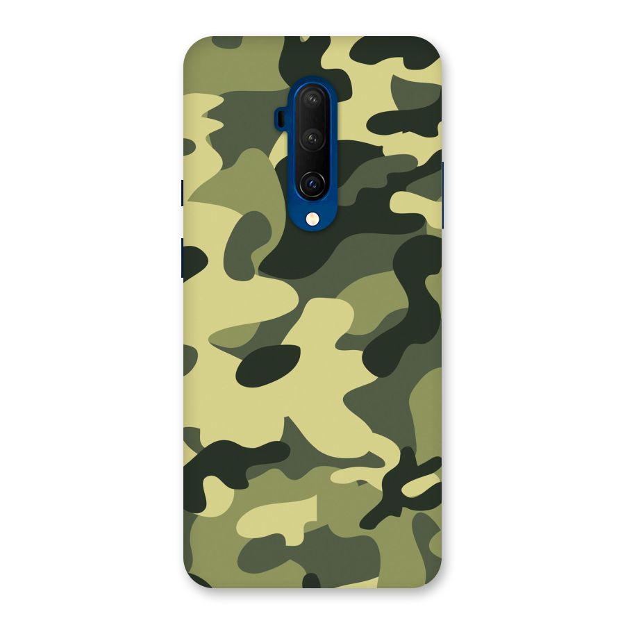 Green Military Pattern Back Case for OnePlus 7T Pro