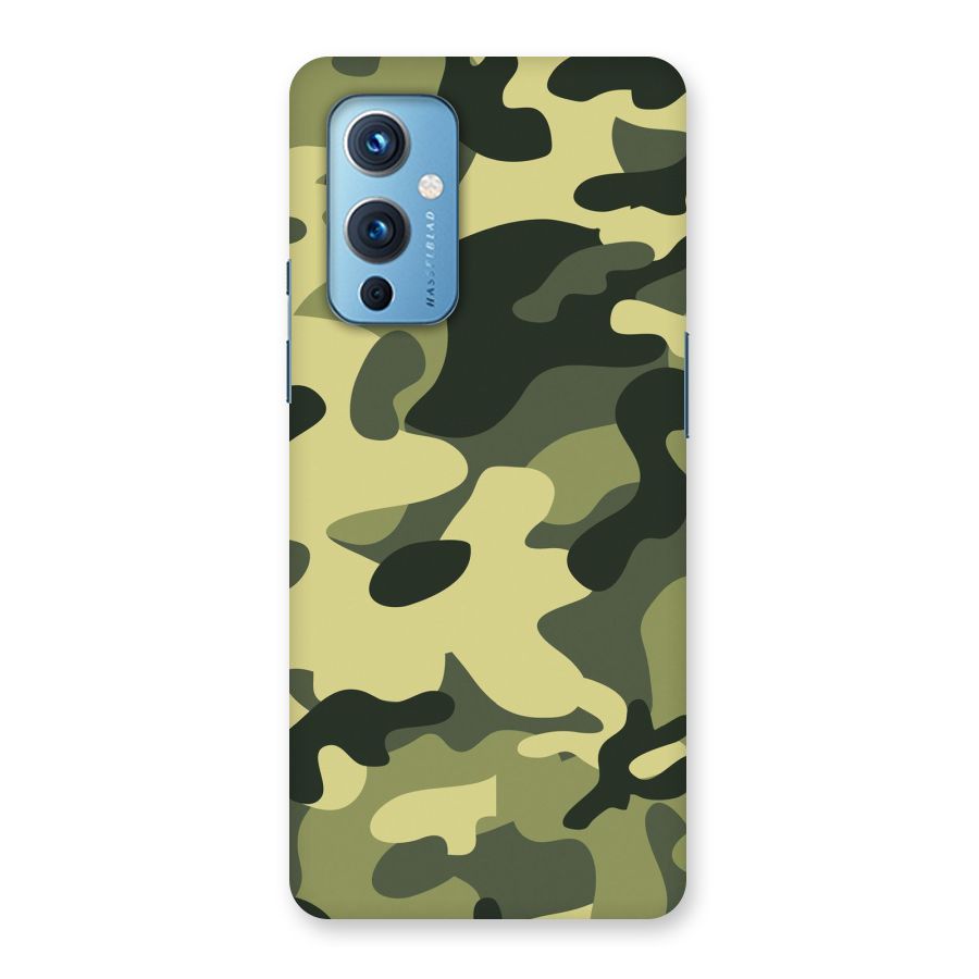 Green Military Pattern Back Case for OnePlus 9