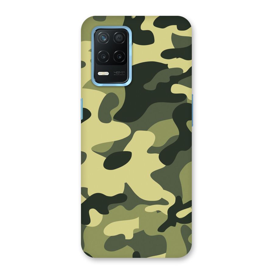 Green Military Pattern Back Case for Realme 8 5G