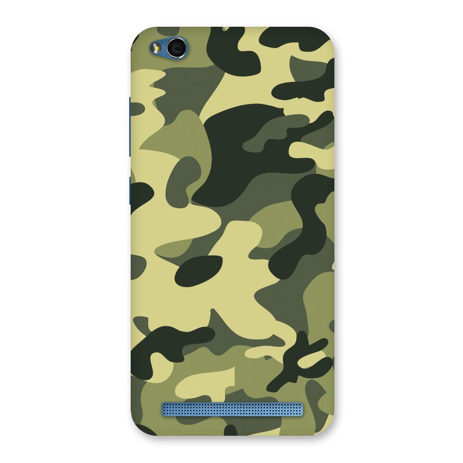 Green Military Pattern Back Case for Redmi 5A