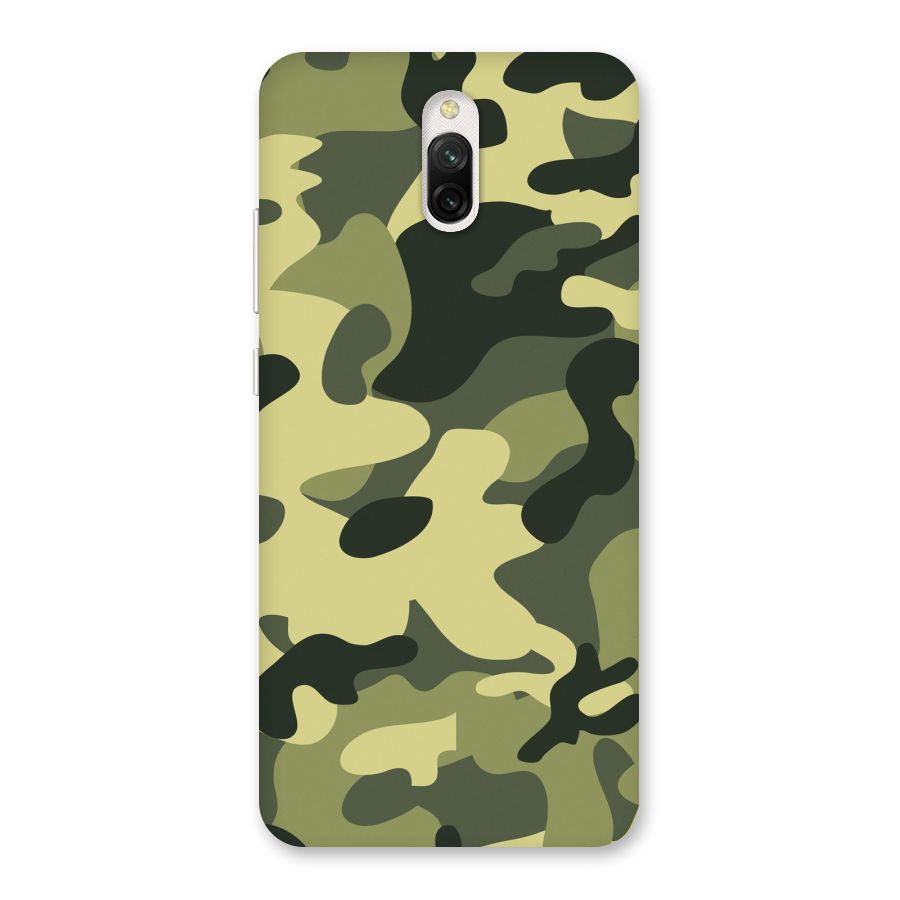 Green Military Pattern Back Case for Redmi 8A Dual