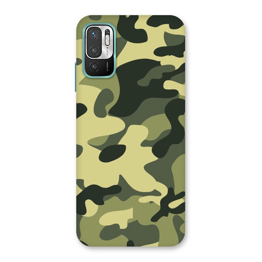 Green Military Pattern Back Case for Redmi Note 10T 5G