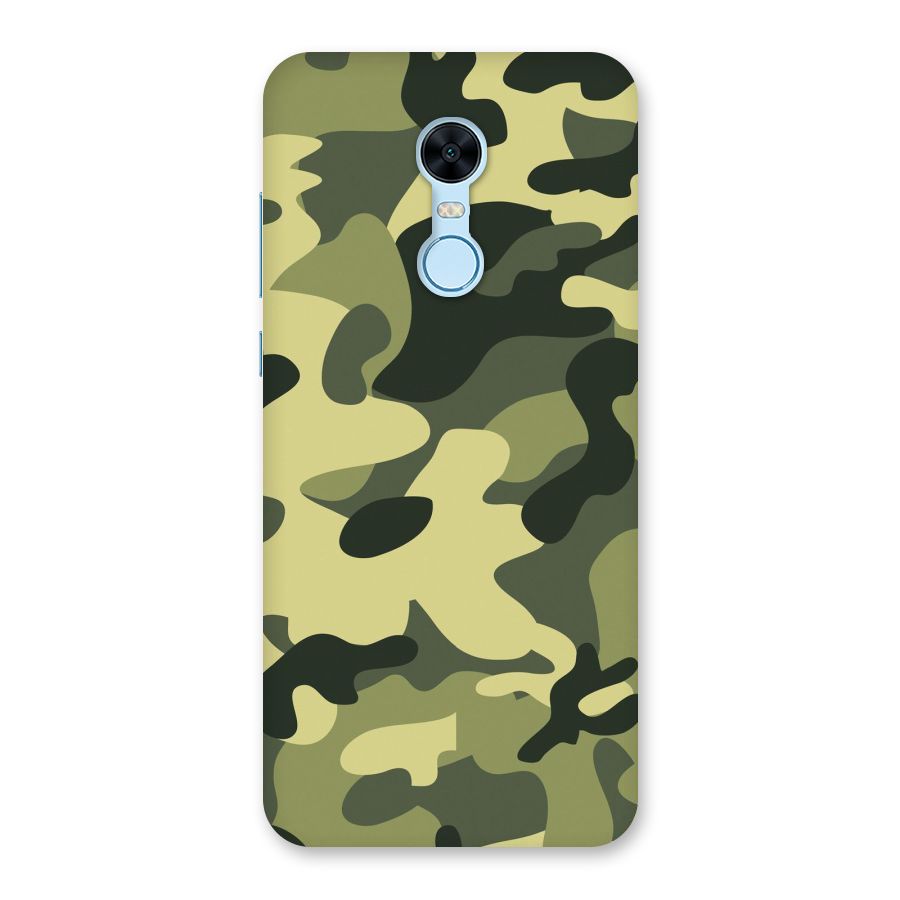 Green Military Pattern Back Case for Redmi Note 5