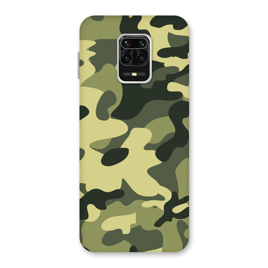 Green Military Pattern Back Case for Redmi Note 9 Pro Max