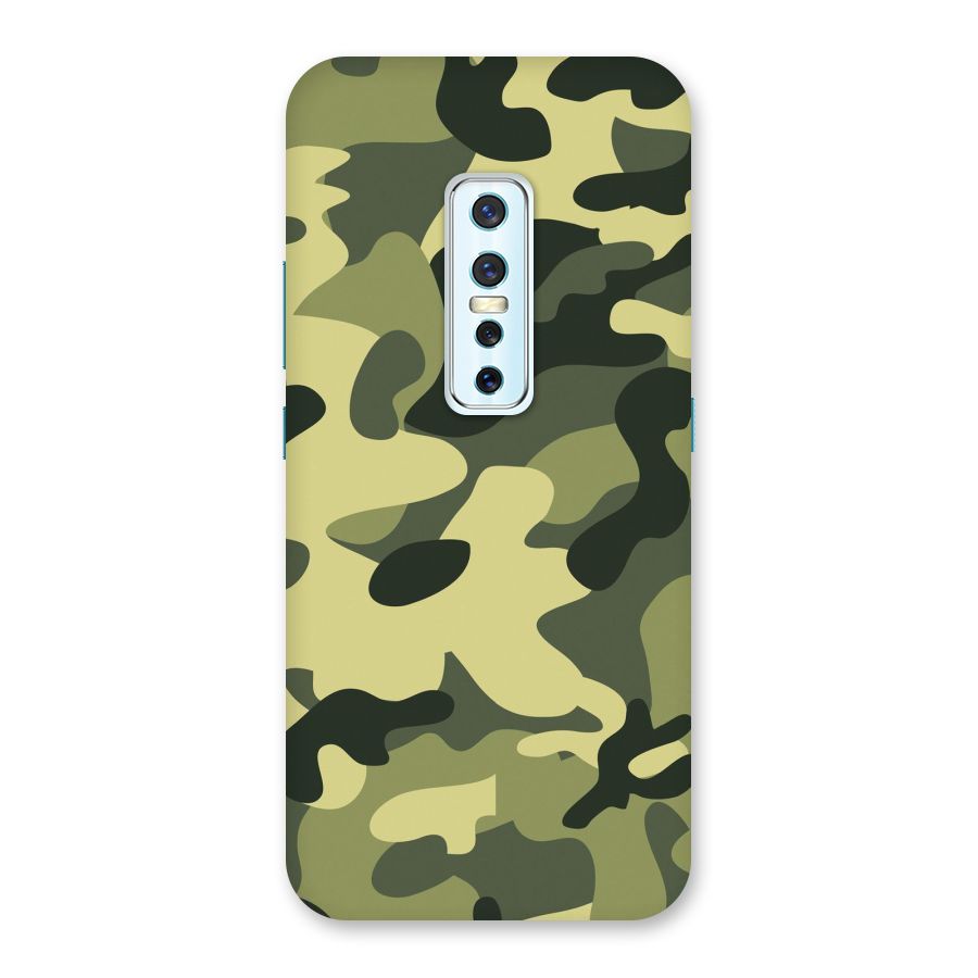 Green Military Pattern Back Case for Vivo V17 Pro