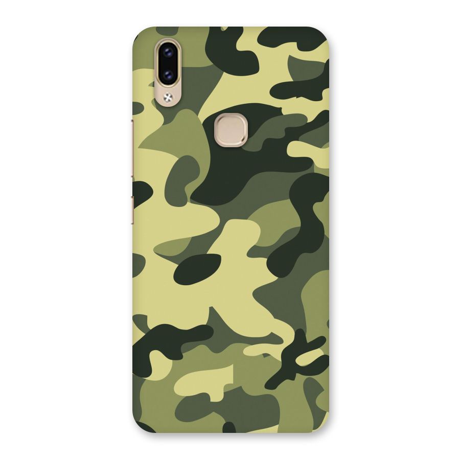 Green Military Pattern Back Case for Vivo V9 Youth