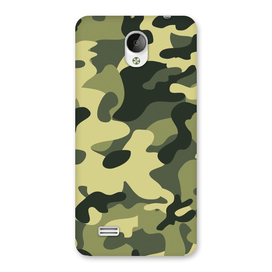 Green Military Pattern Back Case for Vivo Y21