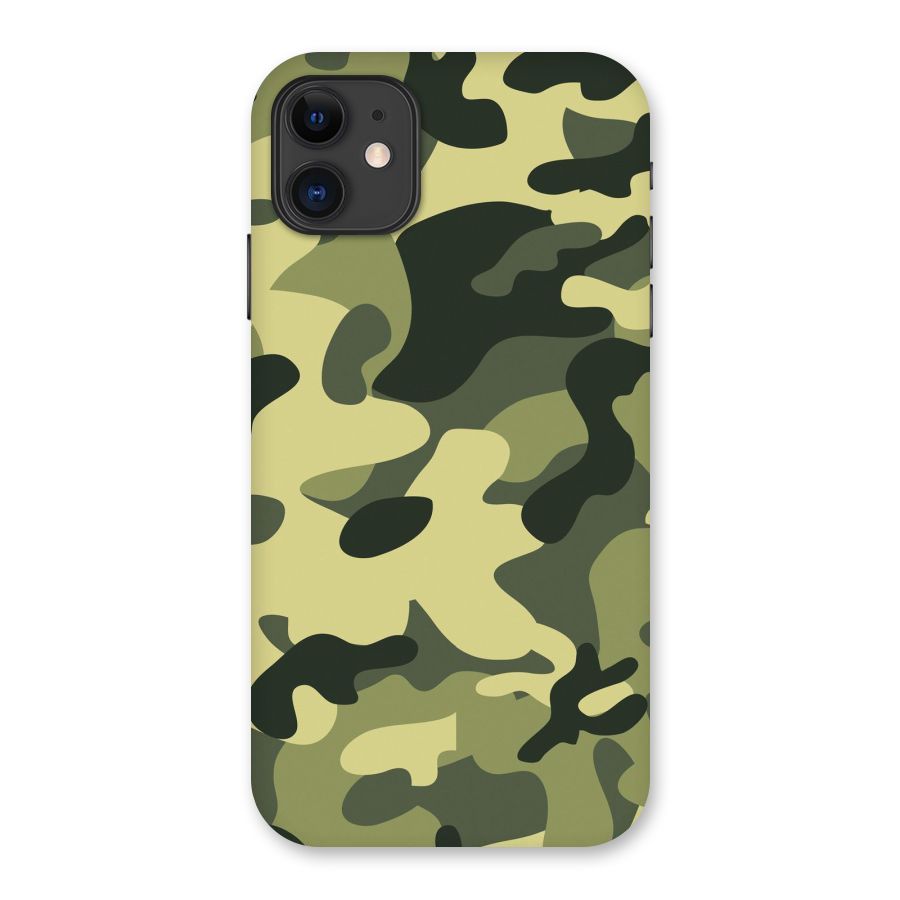 Green Military Pattern Back Case for iPhone 11