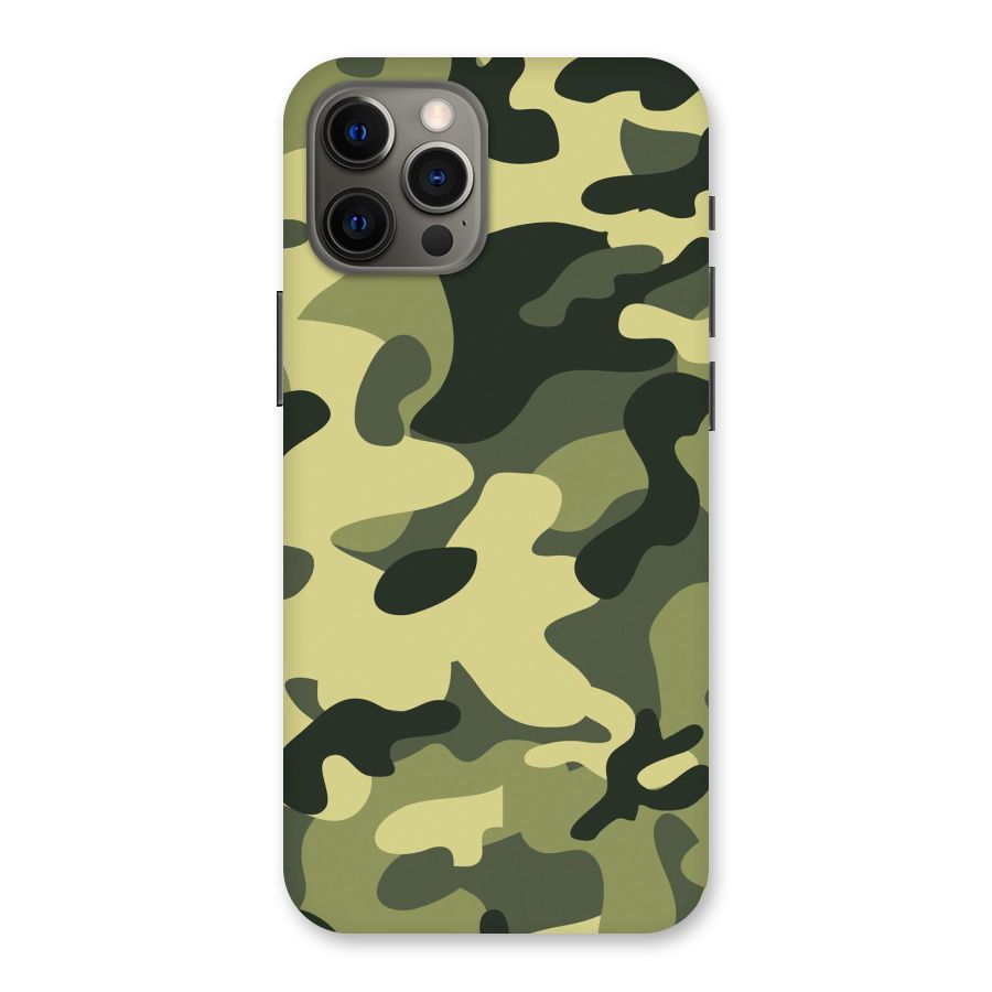 Green Military Pattern Back Case for iPhone 12 Pro Max