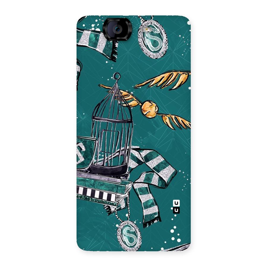 Green Scarf Back Case for Canvas Knight A350