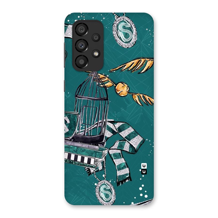 Green Scarf Back Case for Galaxy A33 5G