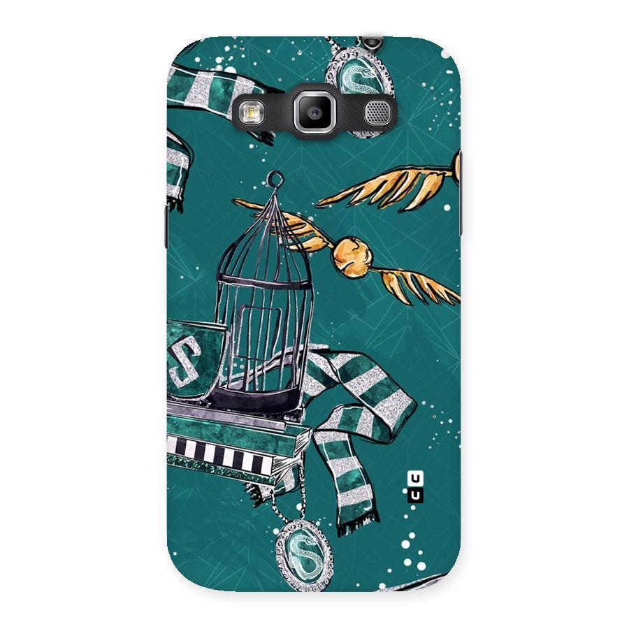 Green Scarf Back Case for Galaxy Grand Quattro