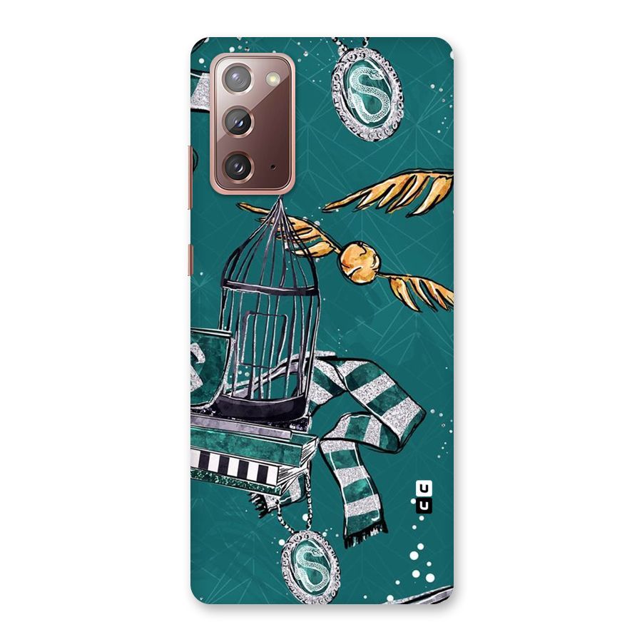 Green Scarf Back Case for Galaxy Note 20