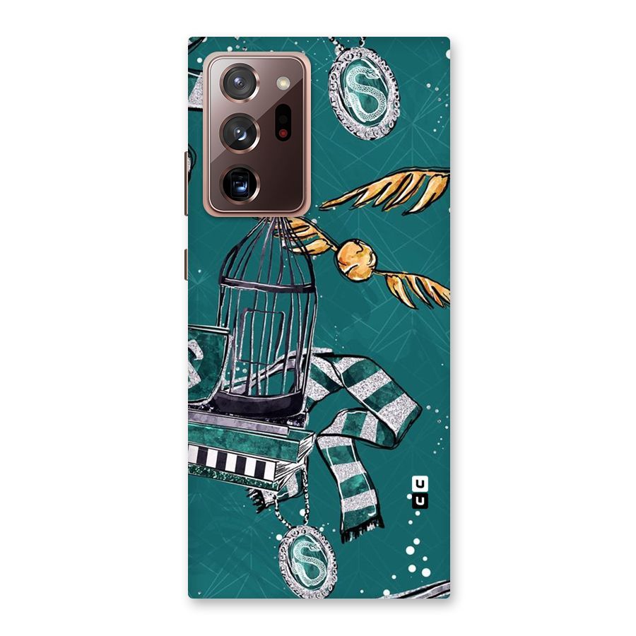 Green Scarf Back Case for Galaxy Note 20 Ultra