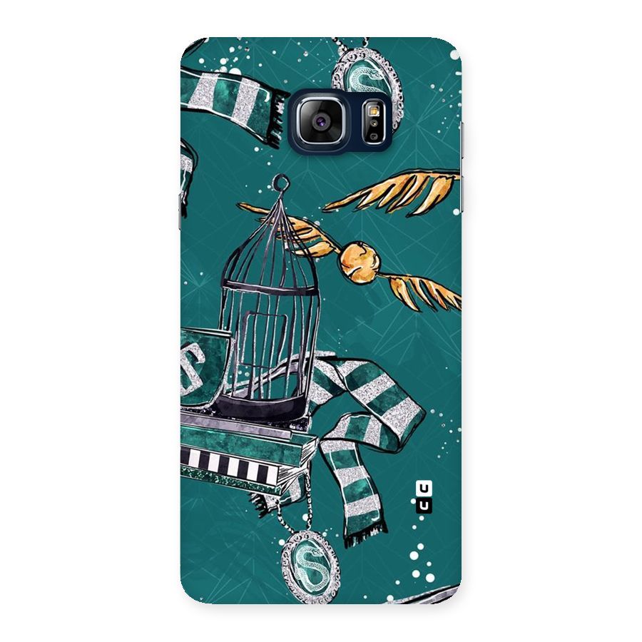 Green Scarf Back Case for Galaxy Note 5
