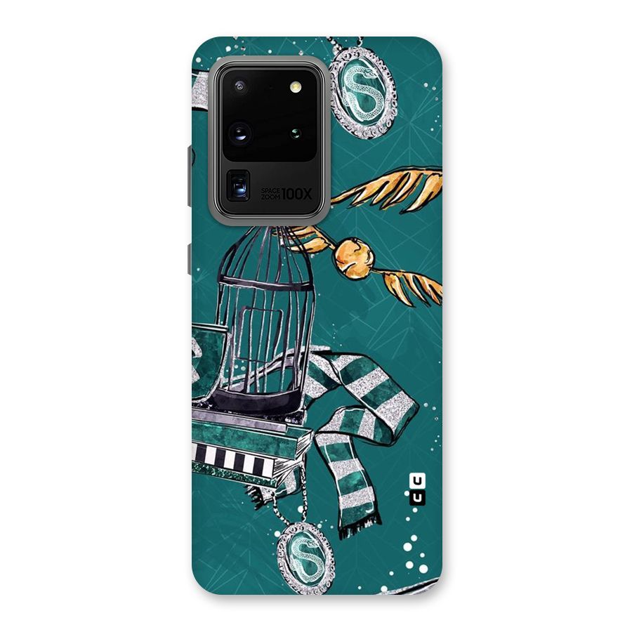 Green Scarf Back Case for Galaxy S20 Ultra