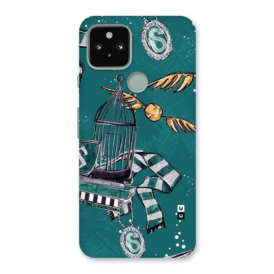 Green Scarf Back Case for Google Pixel 5