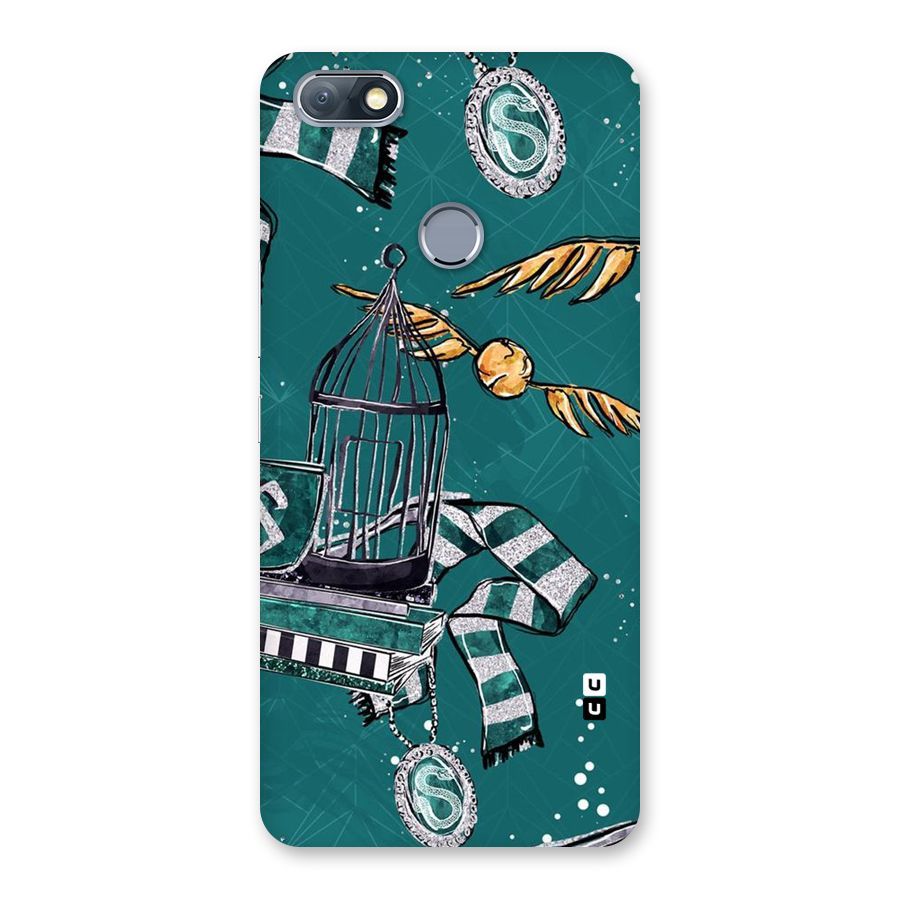 Green Scarf Back Case for Infinix Note 5