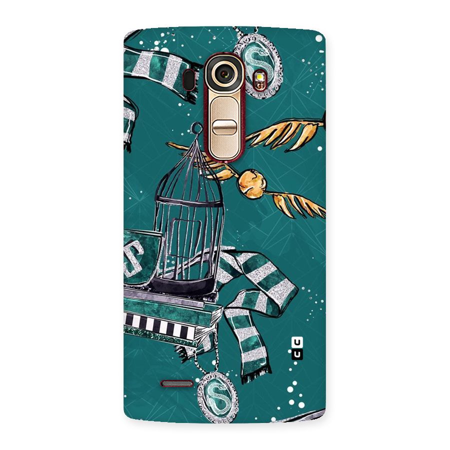 Green Scarf Back Case for LG G4