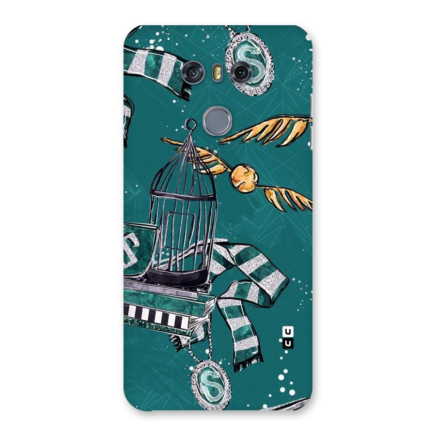 Green Scarf Back Case for LG G6
