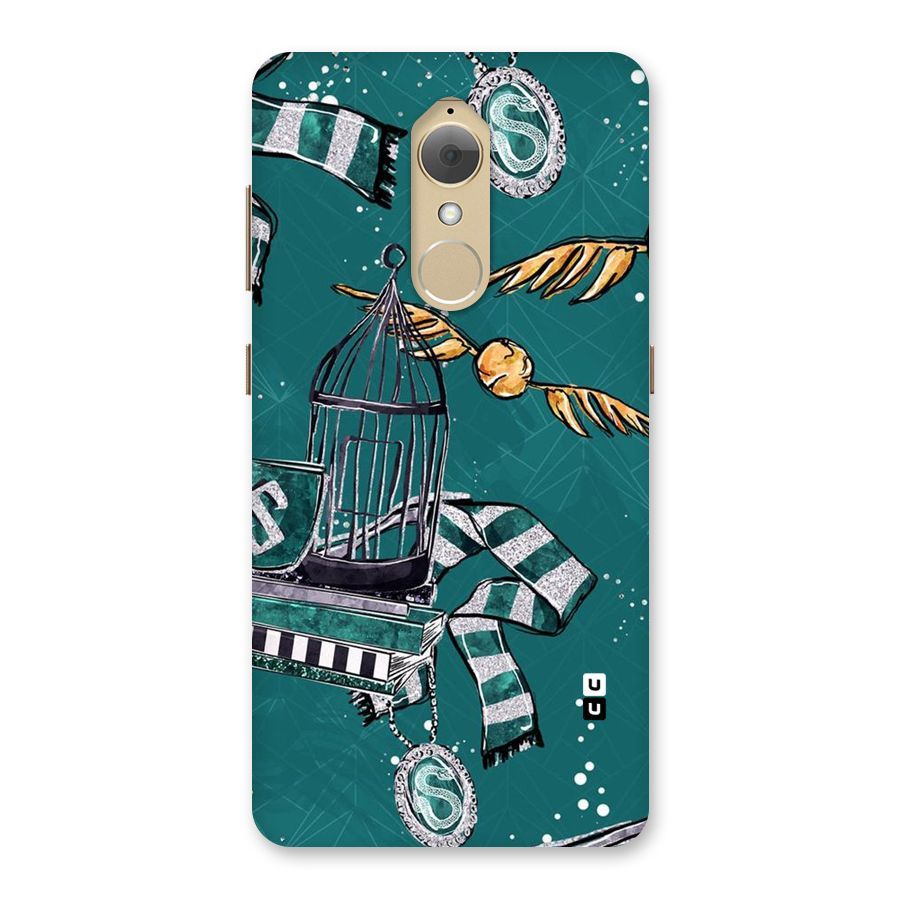 Green Scarf Back Case for Lenovo K8