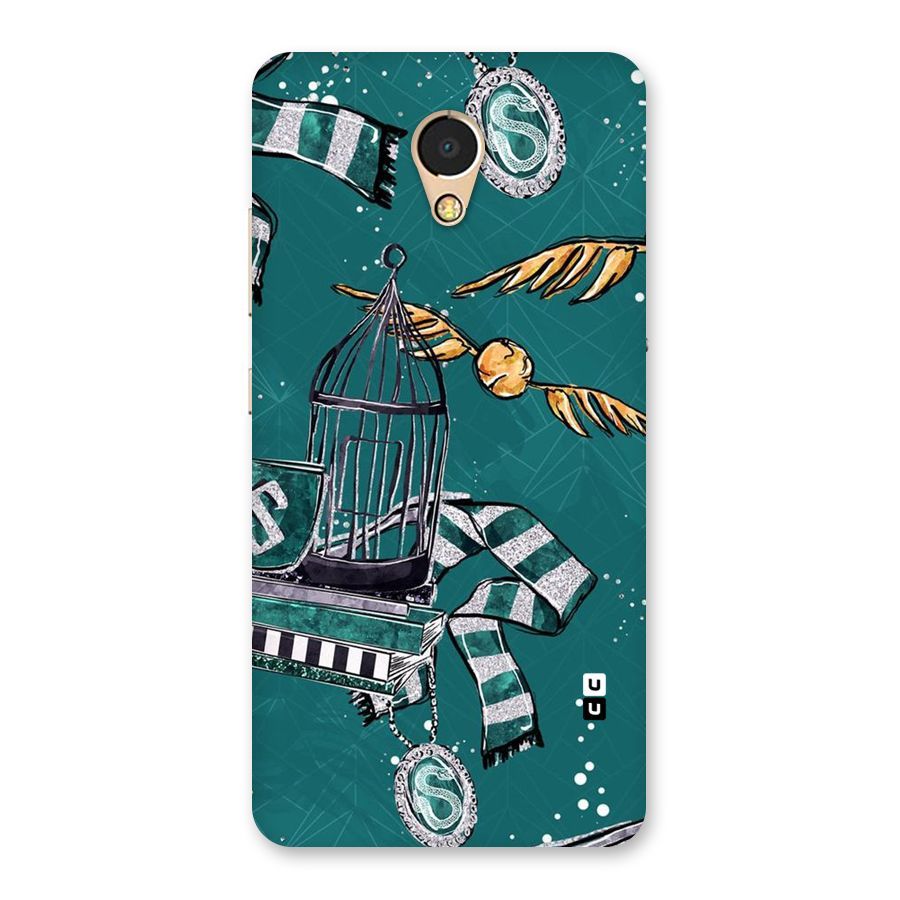 Green Scarf Back Case for Lenovo P2