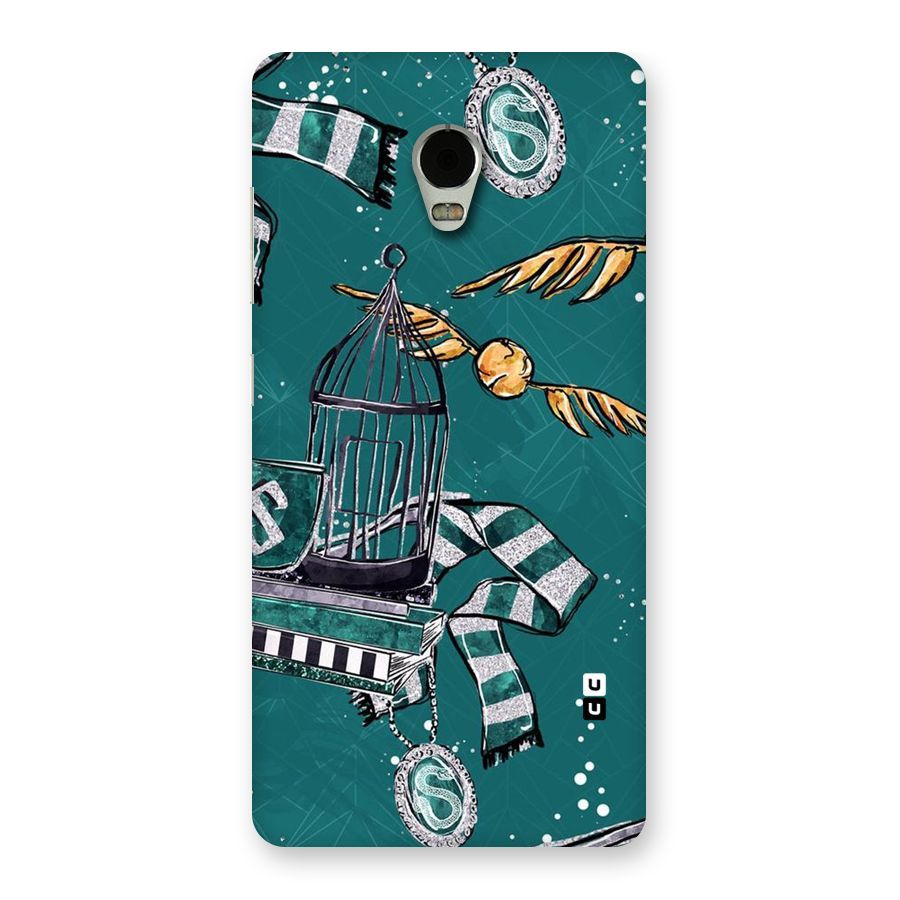 Green Scarf Back Case for Lenovo Vibe P1