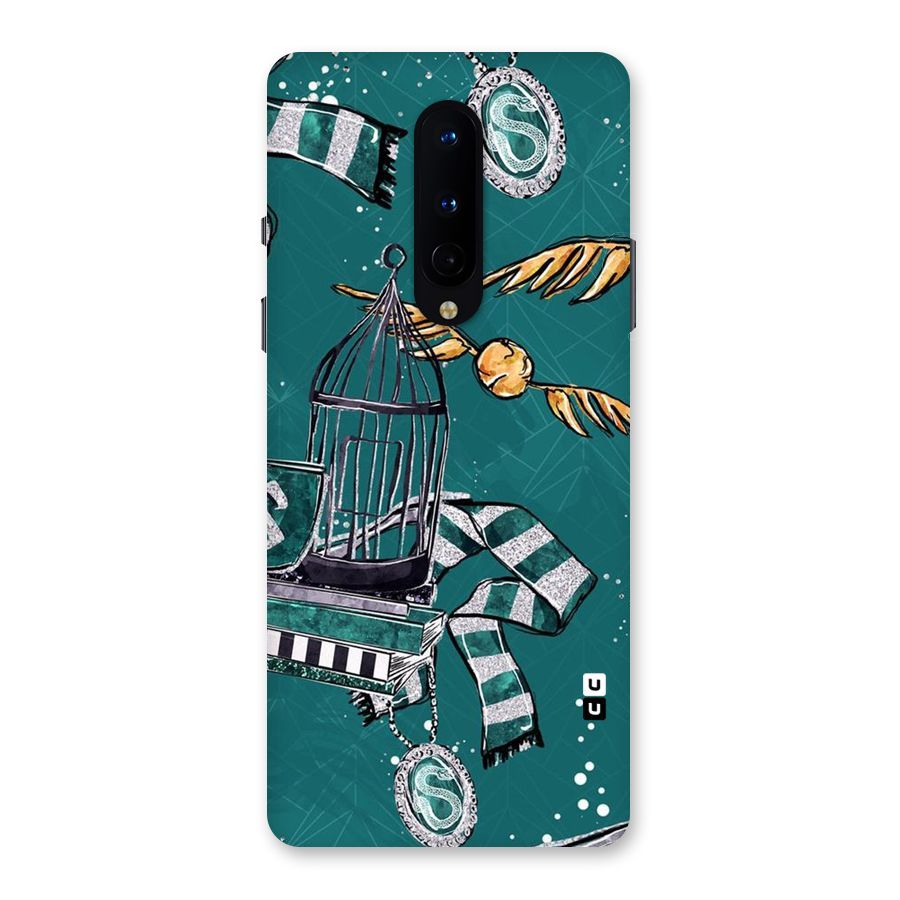 Green Scarf Back Case for OnePlus 8