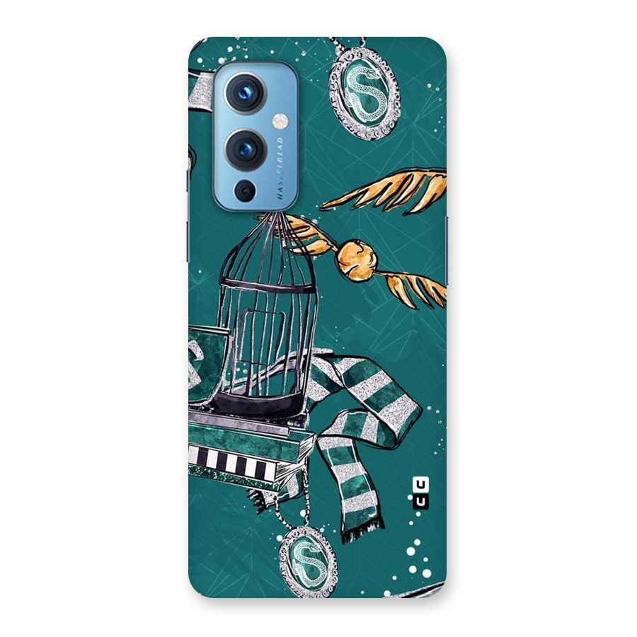 Green Scarf Back Case for OnePlus 9