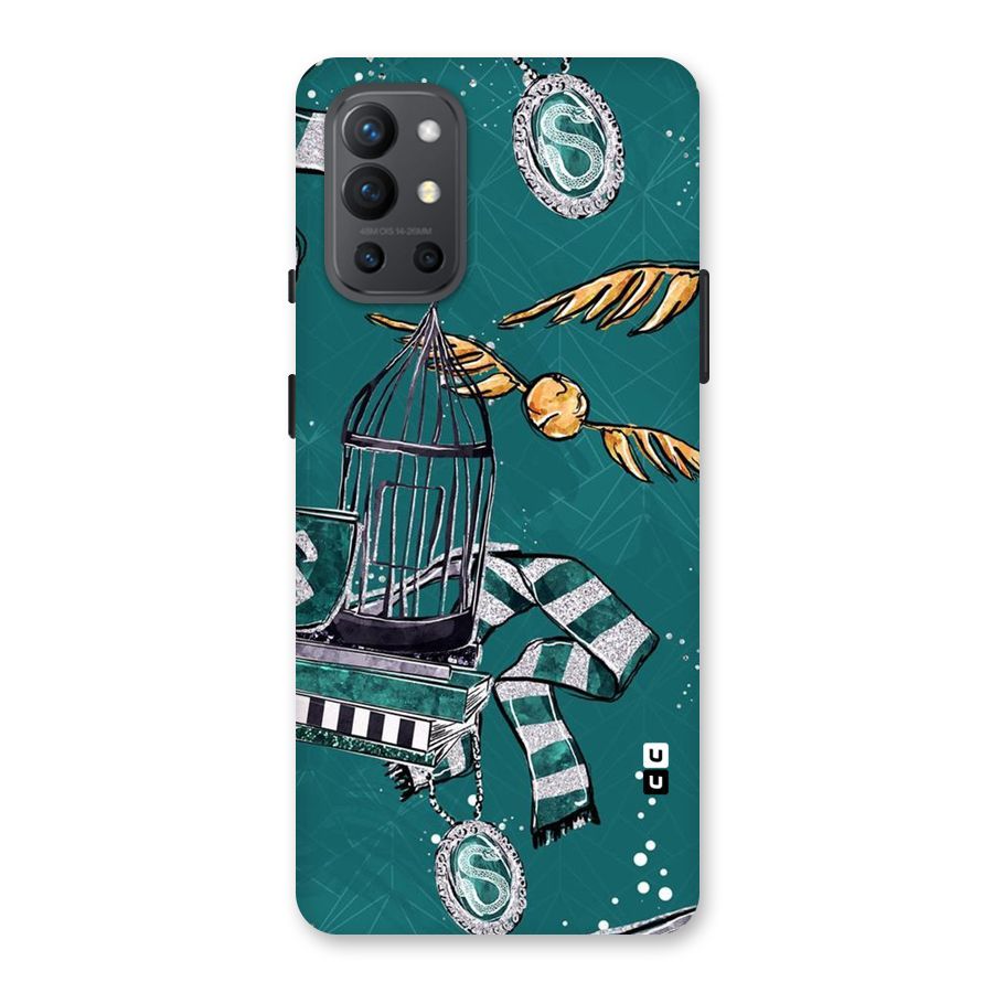 Green Scarf Back Case for OnePlus 9R