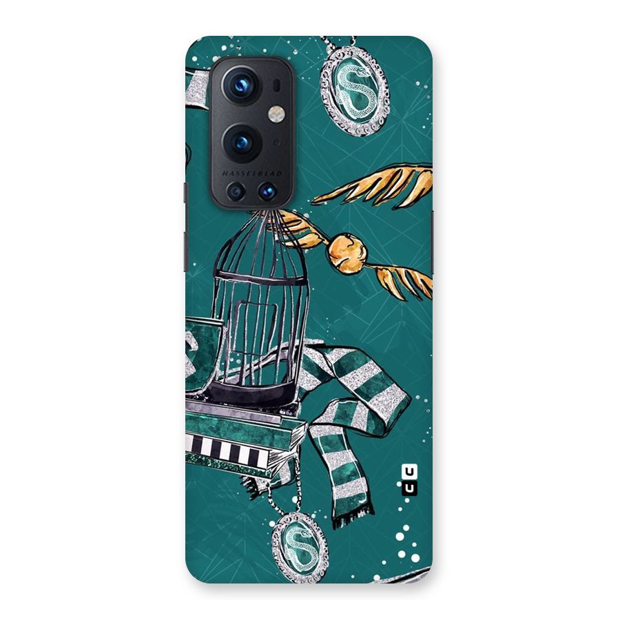 Green Scarf Back Case for OnePlus 9 Pro