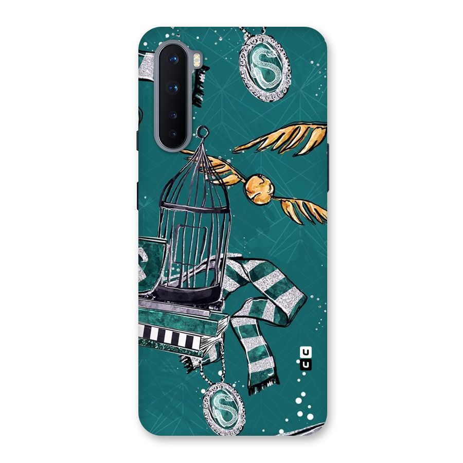 Green Scarf Back Case for OnePlus Nord