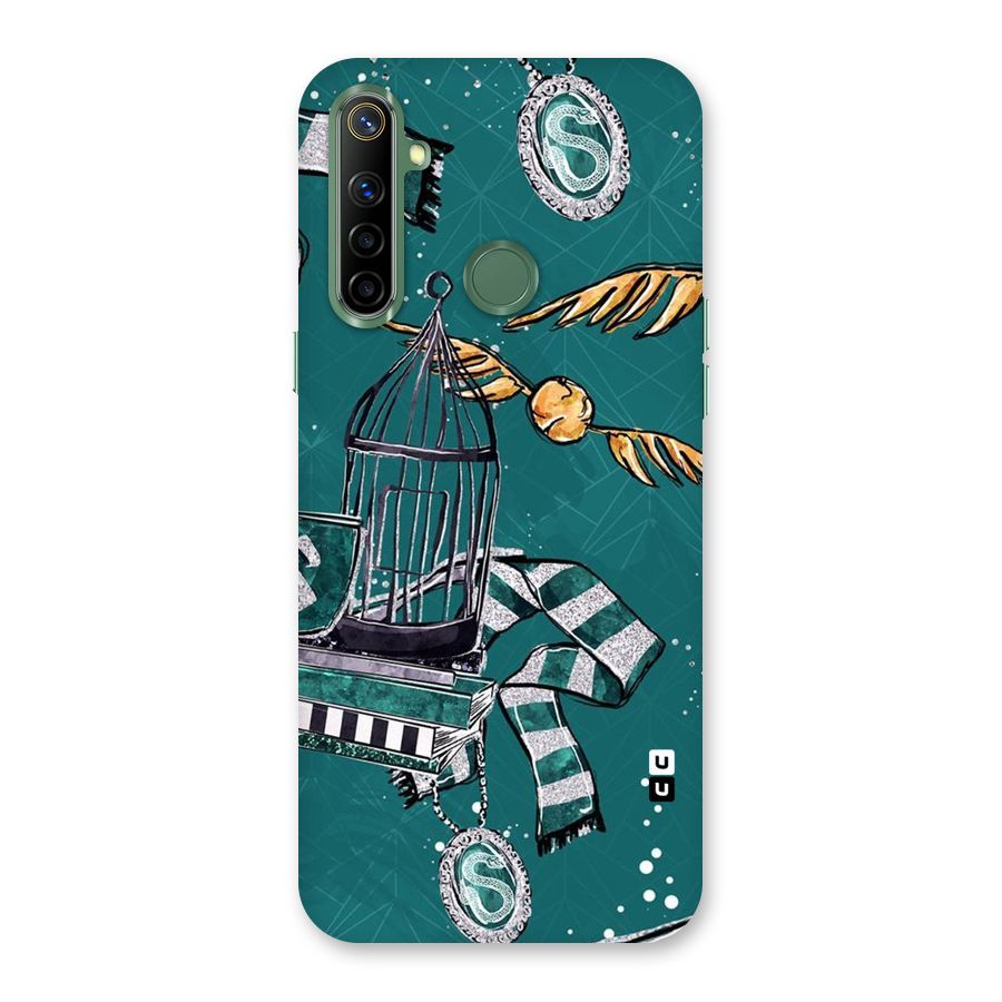 Green Scarf Back Case for Realme Narzo 10