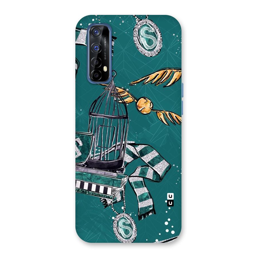 Green Scarf Back Case for Realme Narzo 20 Pro
