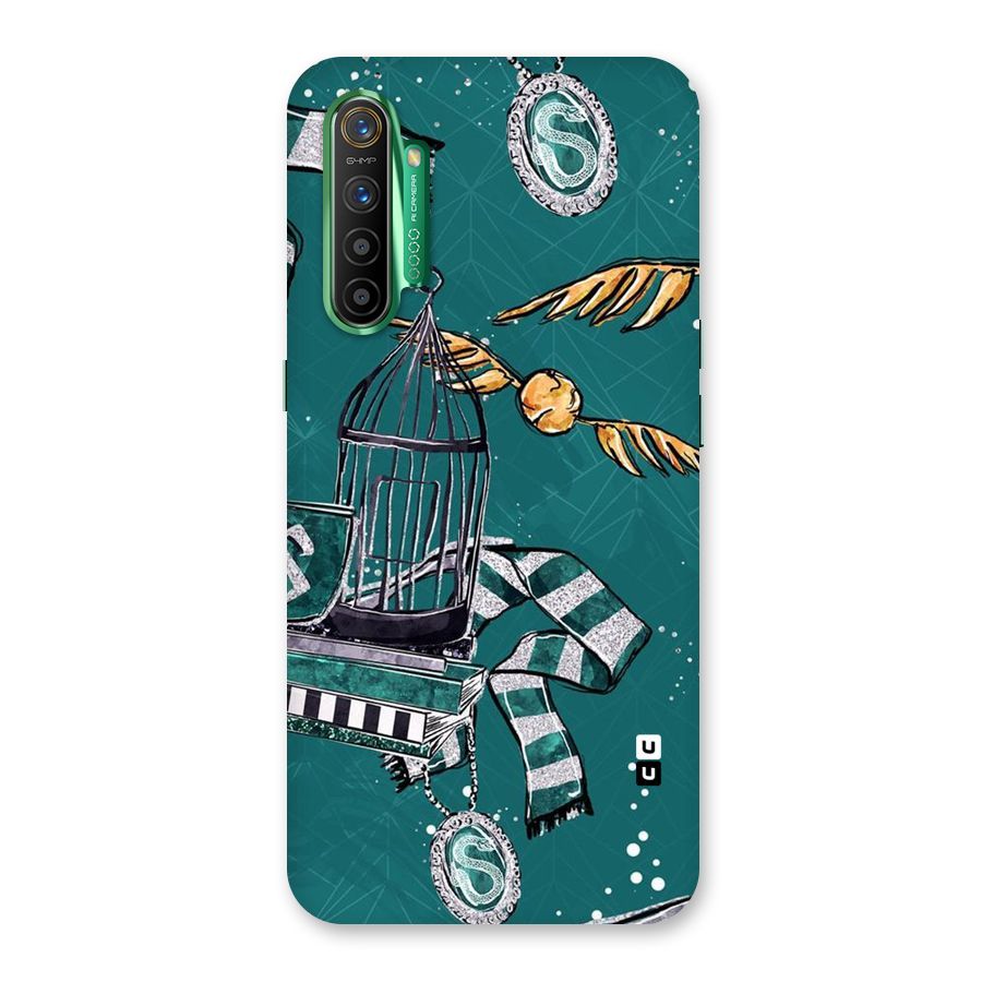 Green Scarf Back Case for Realme X2
