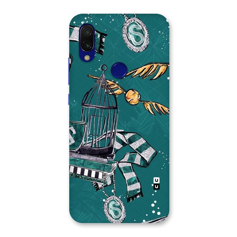 Green Scarf Back Case for Redmi Y3