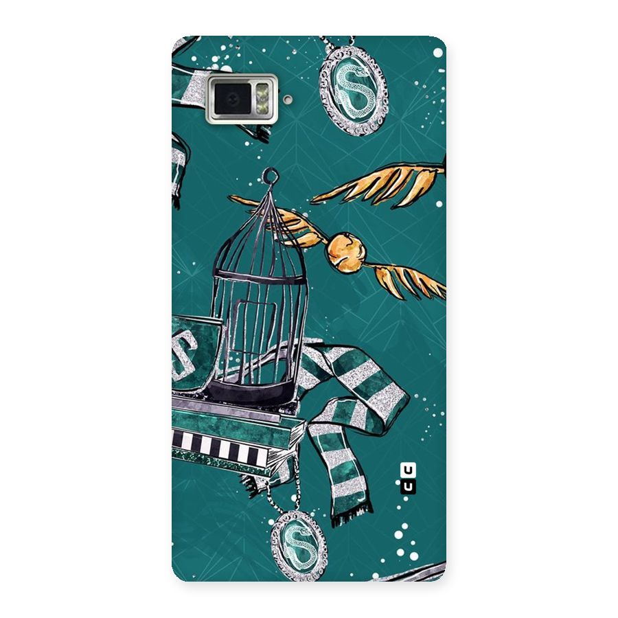 Green Scarf Back Case for Vibe Z2 Pro K920