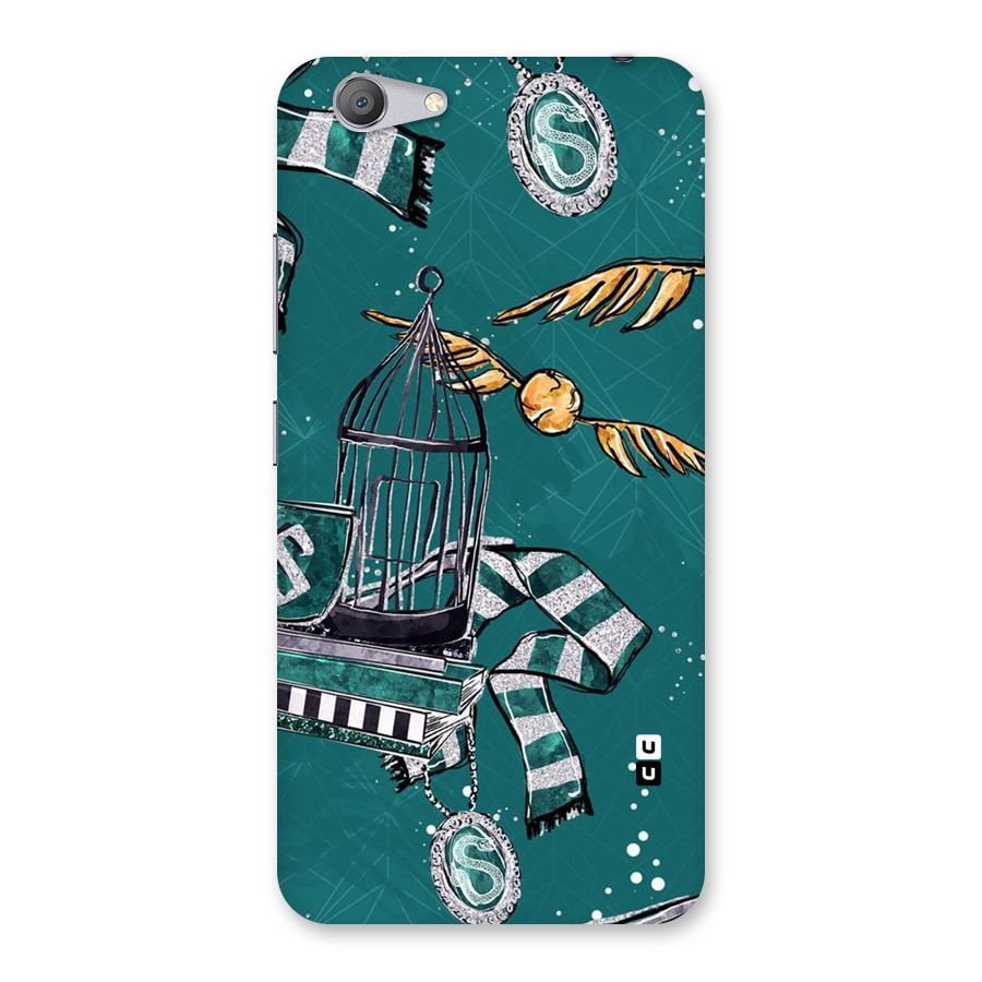 Green Scarf Back Case for Vivo Y53