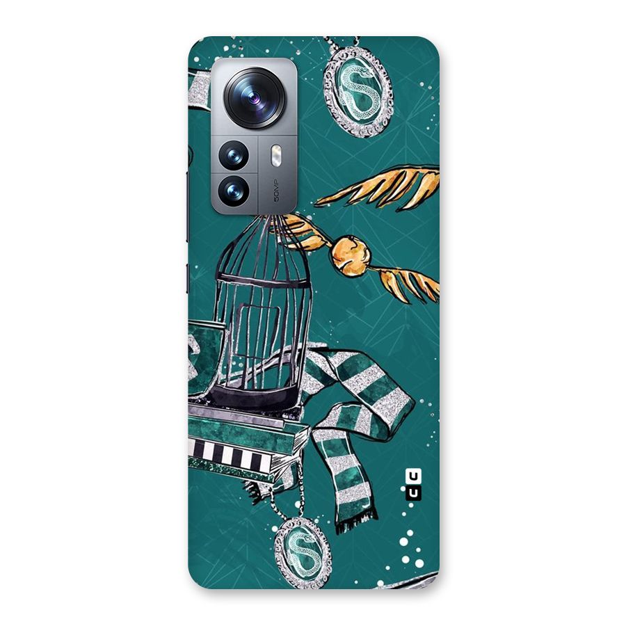 Green Scarf Back Case for Xiaomi 12 Pro