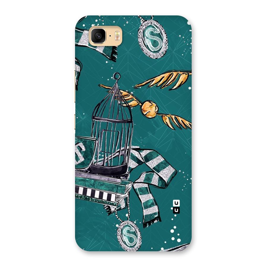 Green Scarf Back Case for Zenfone 3s Max