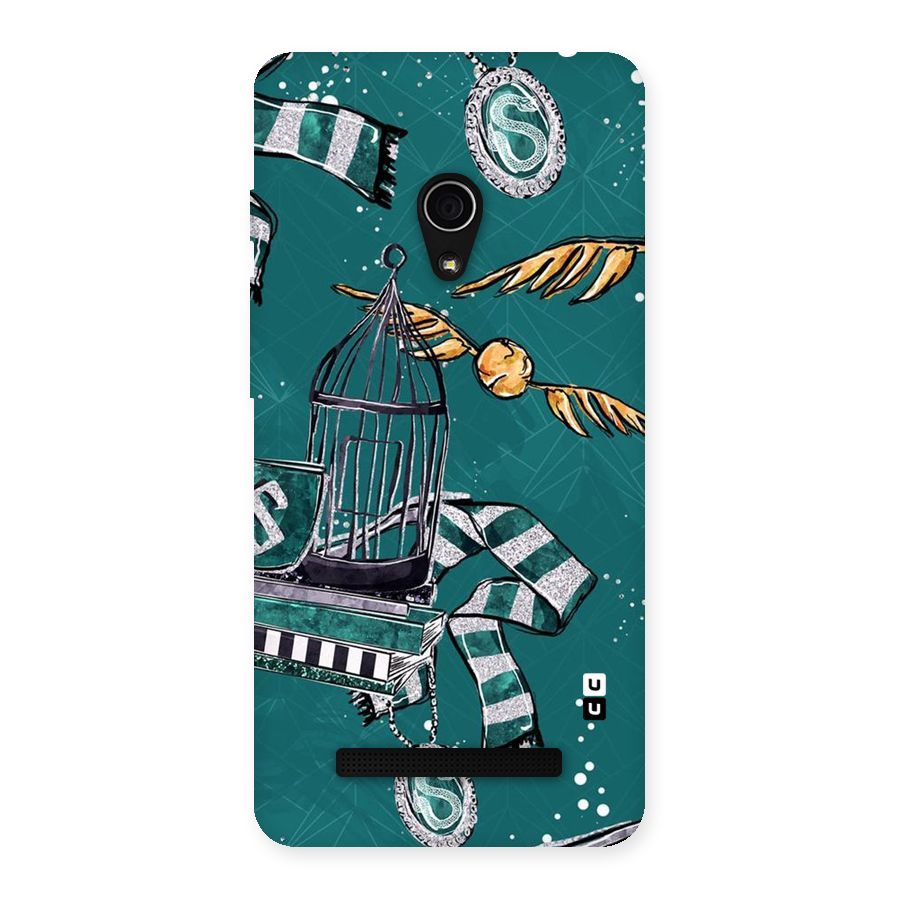 Green Scarf Back Case for Zenfone 5
