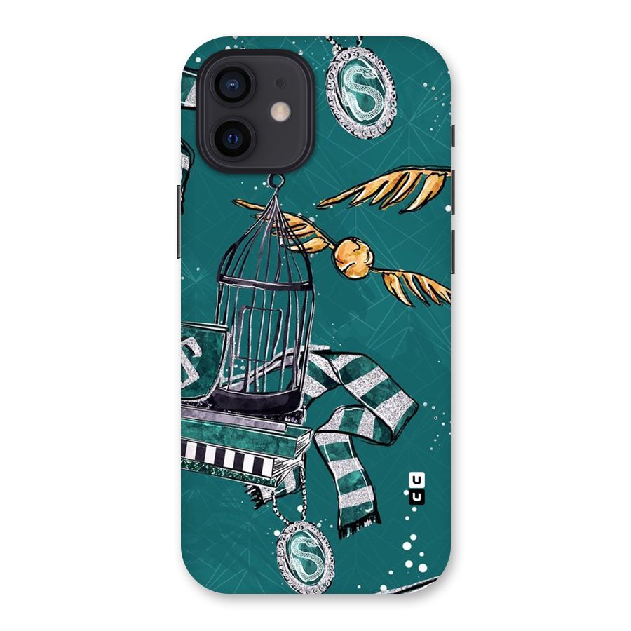Green Scarf Back Case for iPhone 12