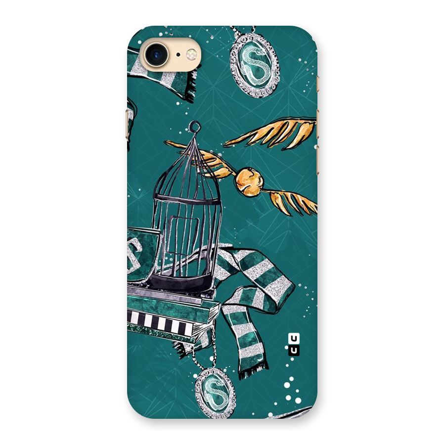 Green Scarf Back Case for iPhone 7