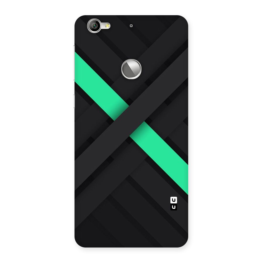 Green Stripe Diagonal Back Case for LeTV Le 1s