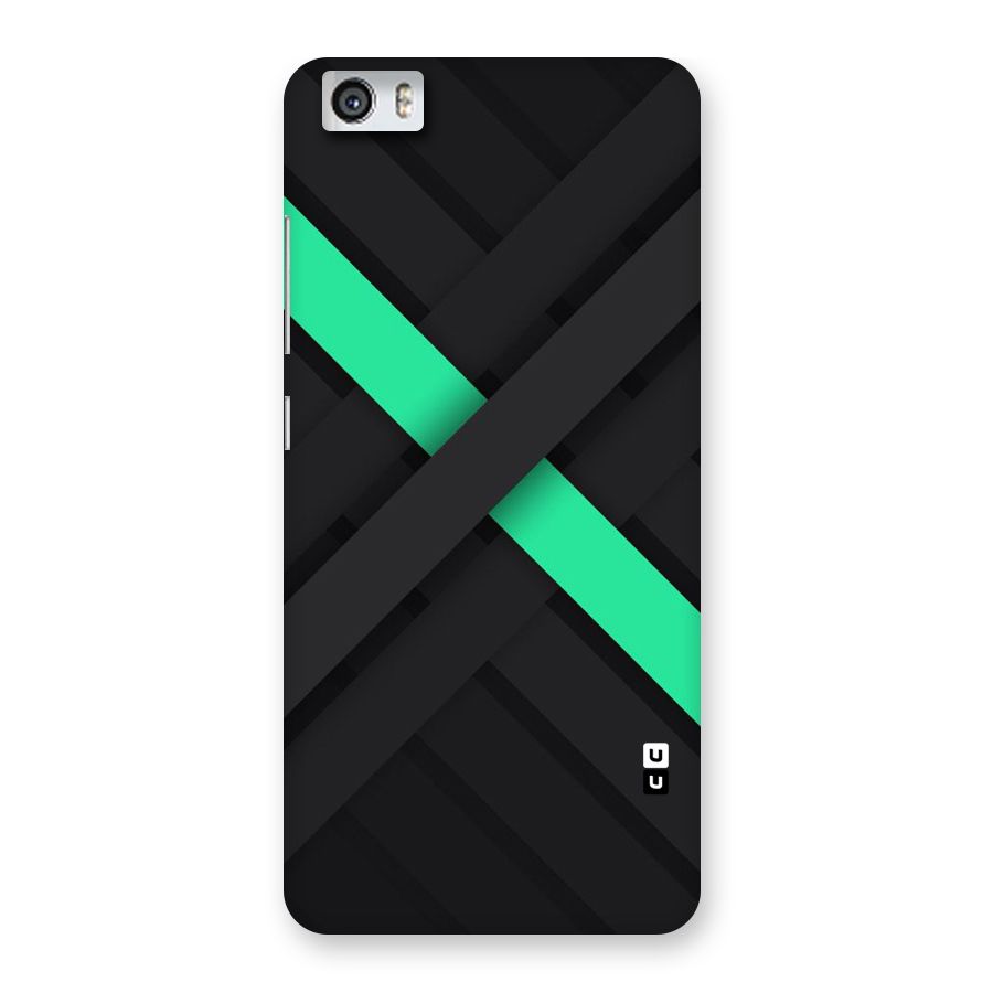 Green Stripe Diagonal Back Case for Xiaomi Redmi Mi5
