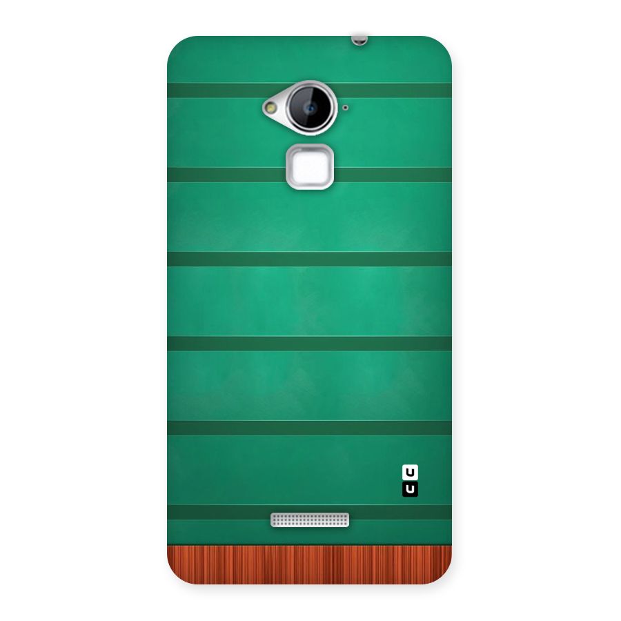 Green Wood Stripes Back Case for Coolpad Note 3